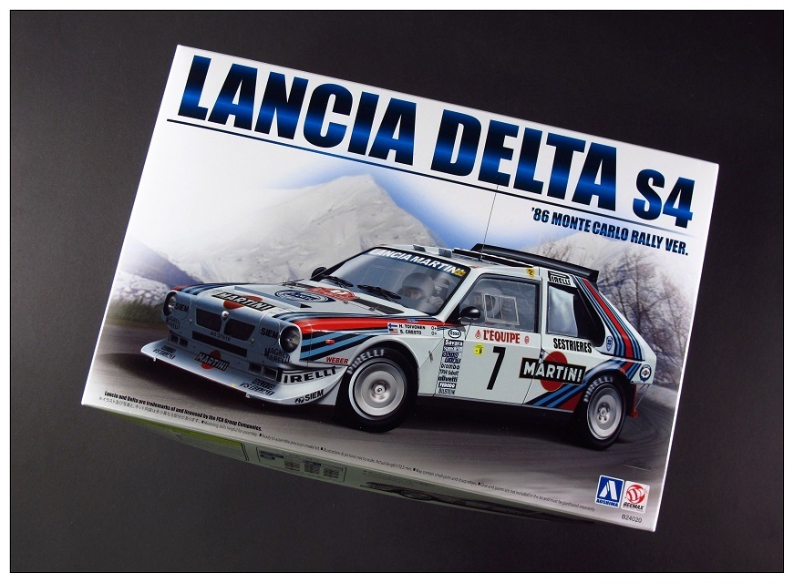 NUNU HOBBY MODEL LANCIA DELTA S4 MARTINI MONTECARLO RALLY 1:24 24030 –  Padova Modellismo