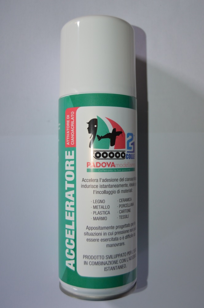 ATTIVATORE SPRAY AGGRESSIVO 200ml PER COLLA CIANOACRILICA